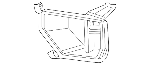 Ford Expedition Bumper Insert Fog Lamp Opening Cover - FO1039261