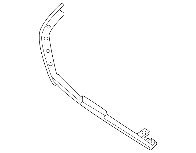 Ford F-150 Front Bumper Molding - FO1047134