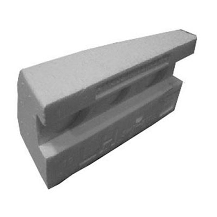 Ford Crown Victoria Front Driver Side Bumper Bracket Reinforcement Bar Stopper - FO1066154