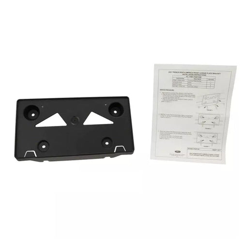 Ford Maverick Front License Plate Bracket Textured Black With Tremor - FO1068228