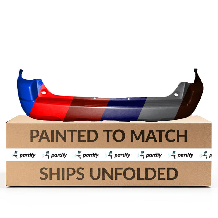 Ford Escape Titanium Rear Bumper Without Appearance Package & Without Tow Hook & Without Molding Holes - FO1100333