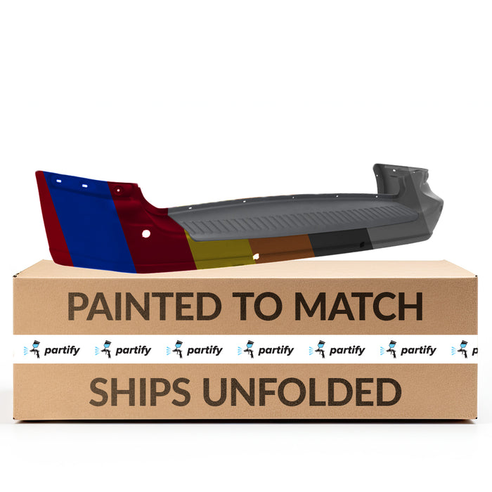 Ford Windstar Limited/SE/SE Sport/SEL CAPA Certified Rear Bumper W/Sepate Inserts W/Backup Sensor Predrilled For Backup Sensor - FO1100357C