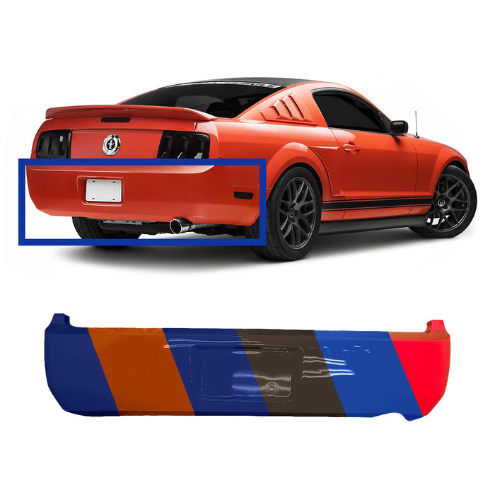 Ford Mustang Base Model CAPA Certified Rear Bumper - FO1100387C