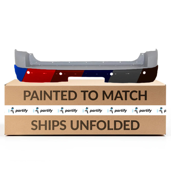 Ford Explorer OEM Rear Bumper With Sensor Holes - 6L2Z17K835JA