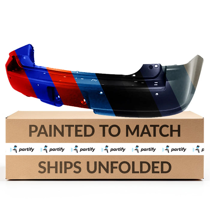 Ford Flex CAPA Certified Rear Bumper With Sensor Holes & With Tow Hitch - FO1100659C