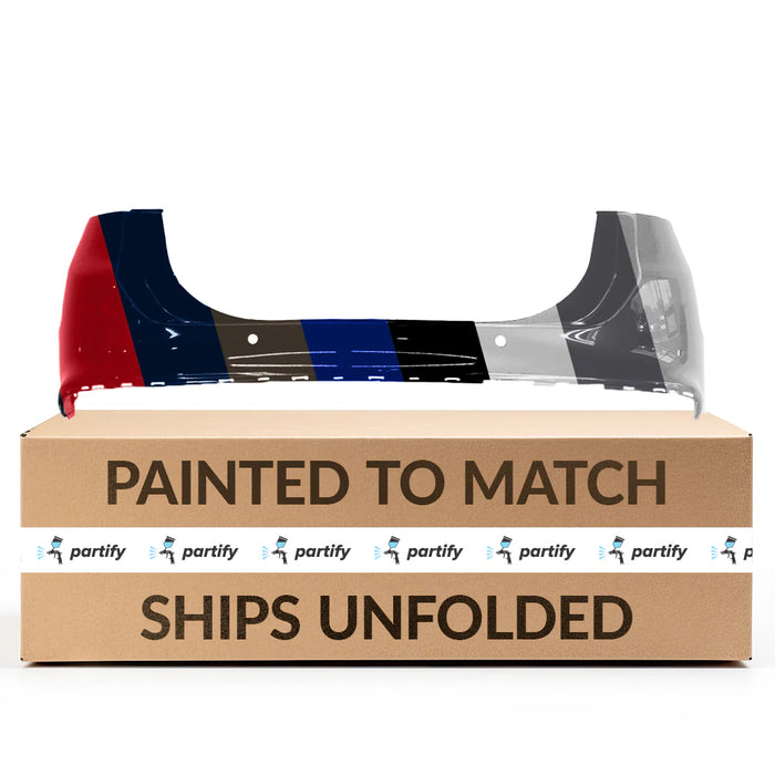 Parachoques trasero certificado CAPA para Ford Fusion con 6 orificios para sensores - FO1100695C