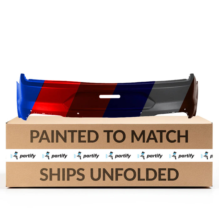 Ford Mustang OEM Rear Bumper With Sensor Holes & With License Hole - JR3Z17K835BAPTM