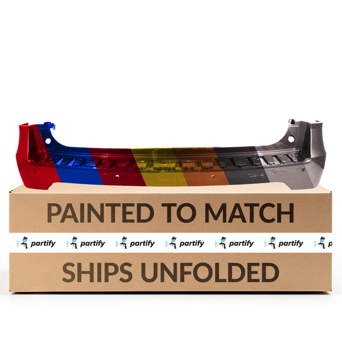 Ford Expedition OEM Rear Bumper Without Sensor Holes - JL1Z17K835FPTM