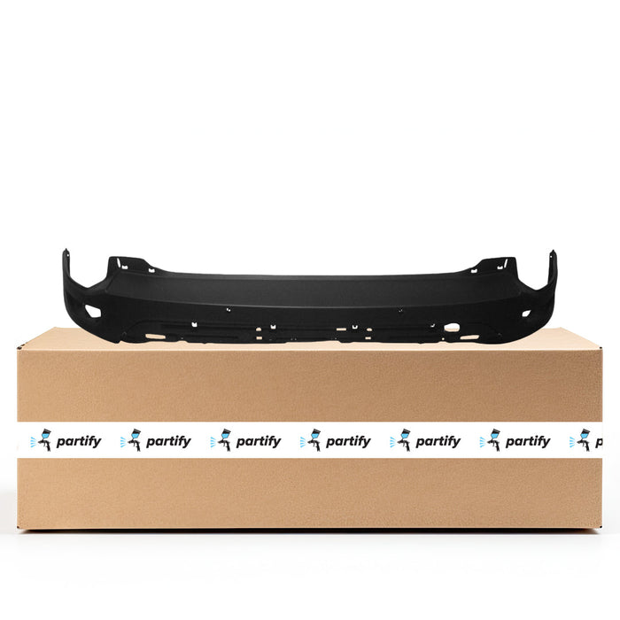 Ford Escape CAPA Certified Rear Bumper W/O Active Park Assist W/Rear Parking Aid Textured 4 Cyl 1.5L Turbocharged - FO1100753C