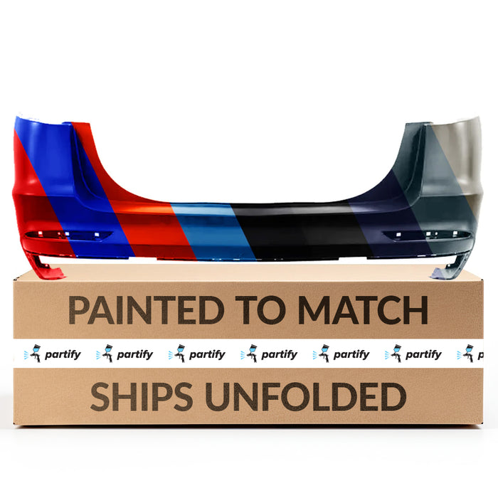 Ford Fusion CAPA Certified Rear Bumper Without Sensor Holes - FO1100755C