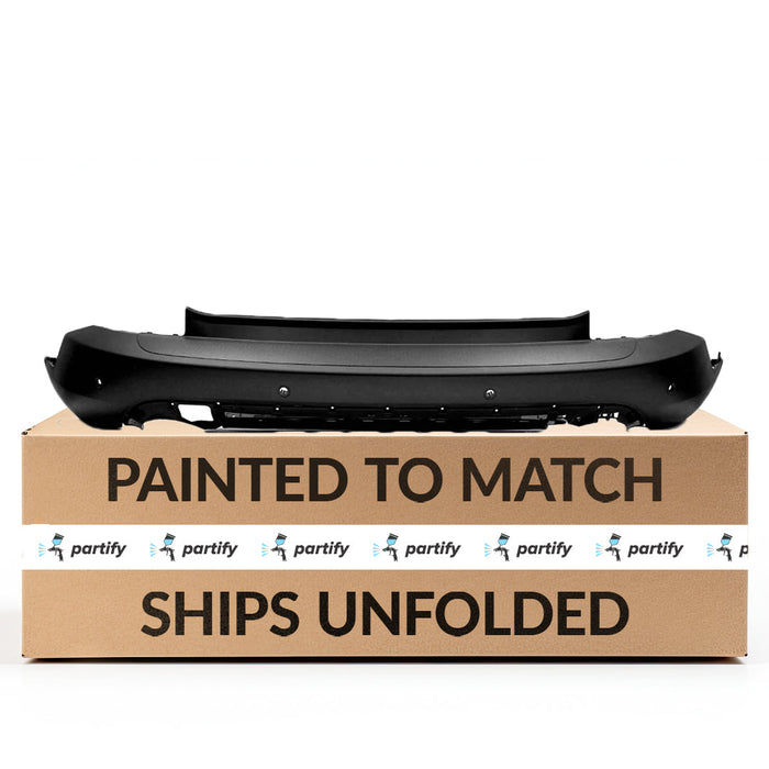 Ford Escape Active/Base/SE Hybrid/SE Limited Hybrid/SE Plug-In Hybrid/SE Sport Hybrid/SEL Hybrid/SEL Plug-In Hybrid/Titanium Hybrid/Titanium Plug-In Hybrid CAPA Certified Rear Bumper W/O Towing Pkg W/Park Distance Sensors - FO1100759C