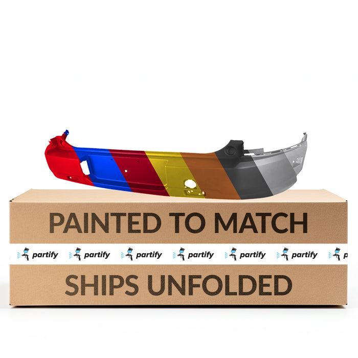 Ford Bronco Sport Badlands/Outer Banks CAPA Certified Rear Bumper Full Paint W/O Park Distance Sensors W/Towing Hitch - FO1100765C