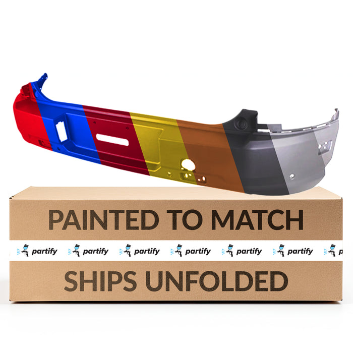 Ford Bronco Sport Outer Banks CAPA Certified Rear Bumper W/Park Distance Sensors W/Towing Hitch W/License Hole - FO1100767C