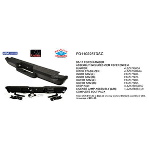 Rear Bumper Face Bar image