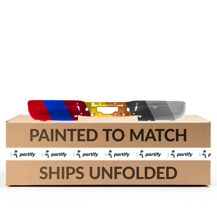 Ford Super Duty CAPA Certified Rear Bumper Without Sensor Holes - FO1102305C