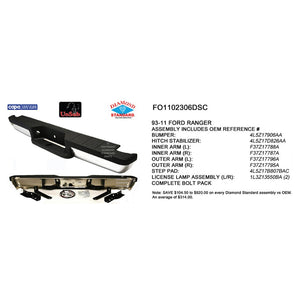 Rear Bumper Face Bar image