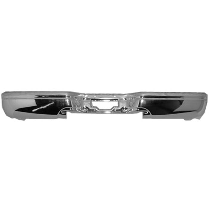 Ford Expedition Rear Bumper Face Bar W/O Rear Object Sensor Chrome - FO1102309