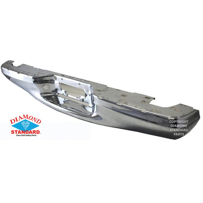 Ford F-150 Rear Bumper Face Bar Bright Crew Cab Pickup - FO1102319