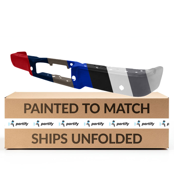 Ford F-150 Rear Step Bumper With Sensor Holes - FO1102350