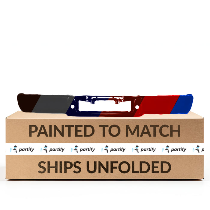 Ford F-150 OEM Rear Step Bumper Without Sensor Holes - 4L3Z17906GA