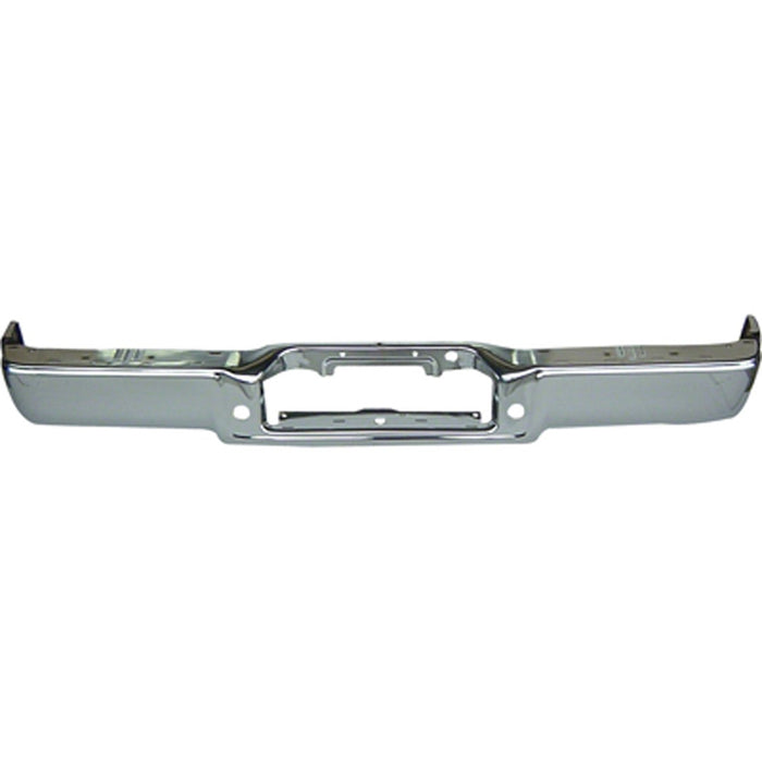 Ford F-150/Lincoln Mark LT Rear Bumper Face Bar W/O Rear Object Sensors From 08-09-05 Bright - FO1102358