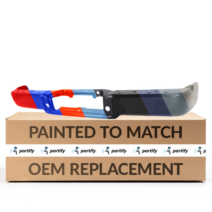 Parachoques trasero OEM para Ford F-150 sin orificios para sensores y con Styleside/Fleetside - 8L3Z17906DPTM