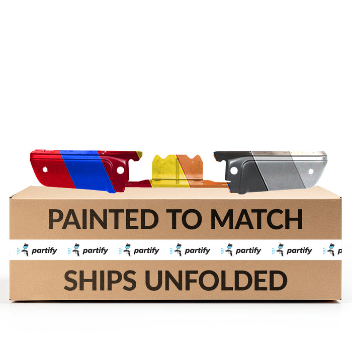 Ford F250/F350/F450/F550 CAPA Certified Rear Bumper With Sensor Holes - FO1102370C