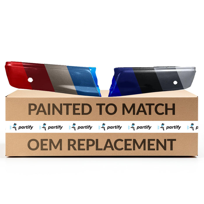 Extremos de parachoques trasero con orificios para sensores certificados por CAPA para Ford F-150 - FO1102383C