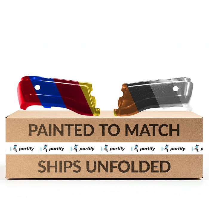 Ford Ranger CAPA Certified Rear Bumper Ends With Sensor Holes - FO1102393C