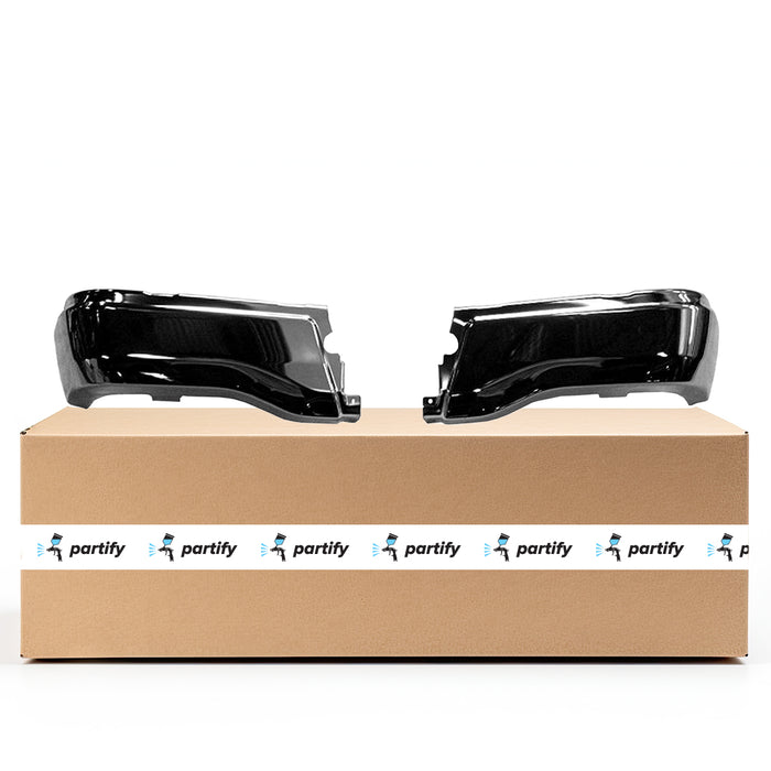 Ford Ranger Rear Bumper Face Bar W/O Rear Parking Aid Chrome - FO1102394