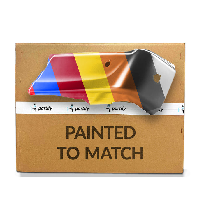 Barra frontal de parachoques trasero para Ford F-150 (juego de 2 piezas, izquierda/derecha) sin asistencia de estacionamiento trasera - FO1102396