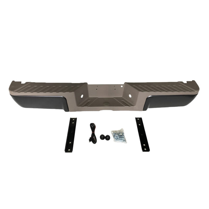 Ford F-250 Super Duty/F-350 Super Duty Rear Bumper Assembly W/O Rear Object Sensors Bumper/Pad/L/Lamps Assembly /Tan - FO1103179