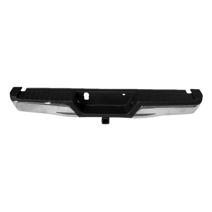 Ford F-150 Rear Bumper Assembly W/O Rear Parking Aid W/Towing Pkg W/O Max Towing Chrome - FO1103185