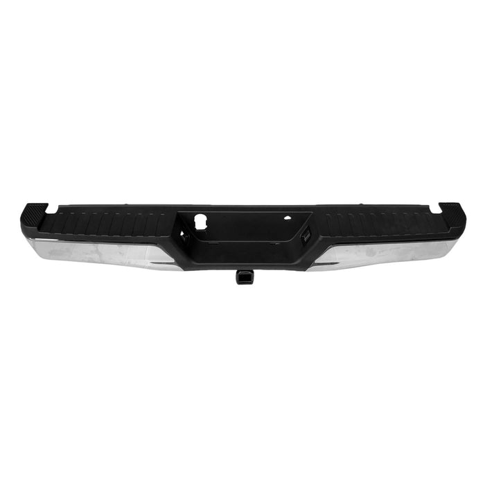 Ford F-150 Rear Bumper Assembly W/O Rear Parking Aid W/Towing Pkg W/Max Towing Chrome - FO1103187