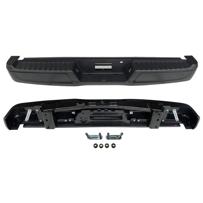 Ford F-150 Rear Bumper Assembly W/O Towing Pkg W/O Parking Aid W/Lamps - FO1103244