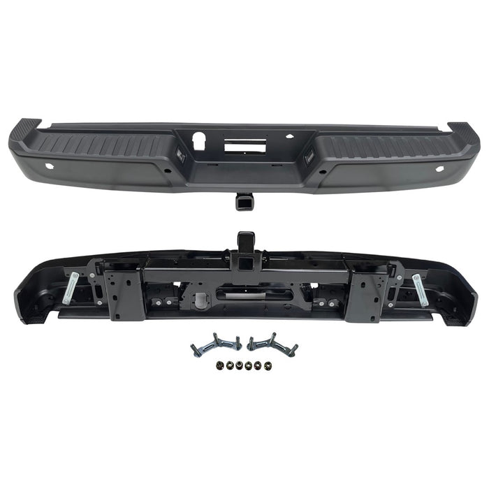 Ford F-150 Rear Bumper Assembly W/Med/Hvy Tow W/Parking Aid W/O Active Park W/Lamps - FO1103252