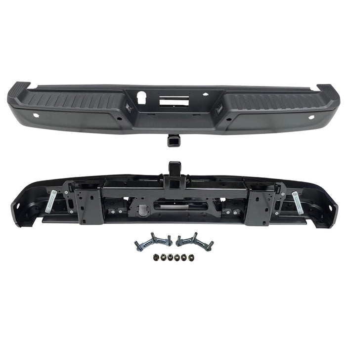 Ford F-150 Rear Bumper Assembly W/Med/Hvy Tow W/Parking Aid W/Active Park W/Lamps - FO1103253