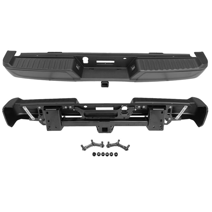 Ford F-150 Rear Bumper Assembly W/Towing Pkg Max Duty W/O Parking Aid W/Lamps - FO1103256