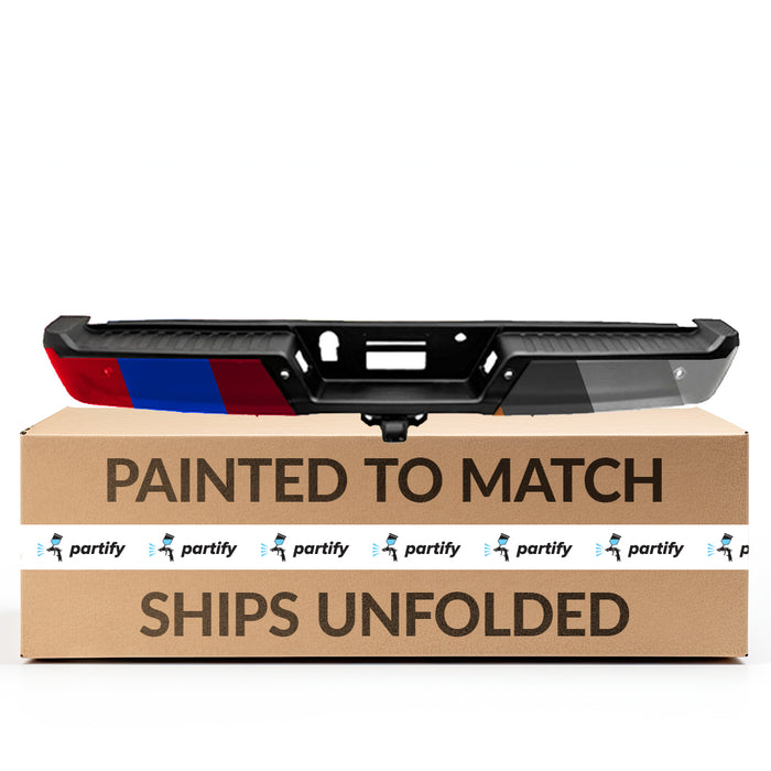 Ford F-150 Rear Bumper Assembly W/Med/Hvy Tow W/Parking Aid W/Active Park W/Sen Ret - FO1103288