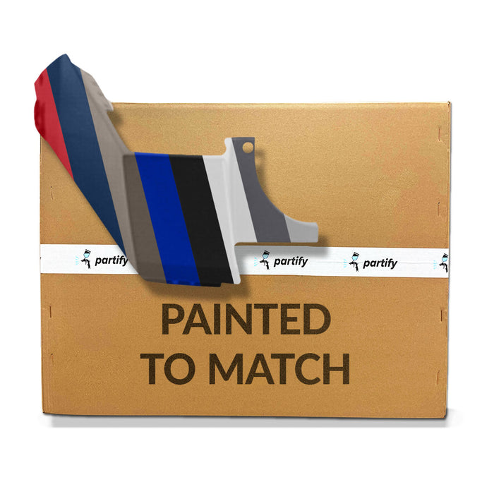 Ford Expedition Driver Side CAPA Certified Rear Bumper End With Holes for Wheel Moulding - FO1104130C