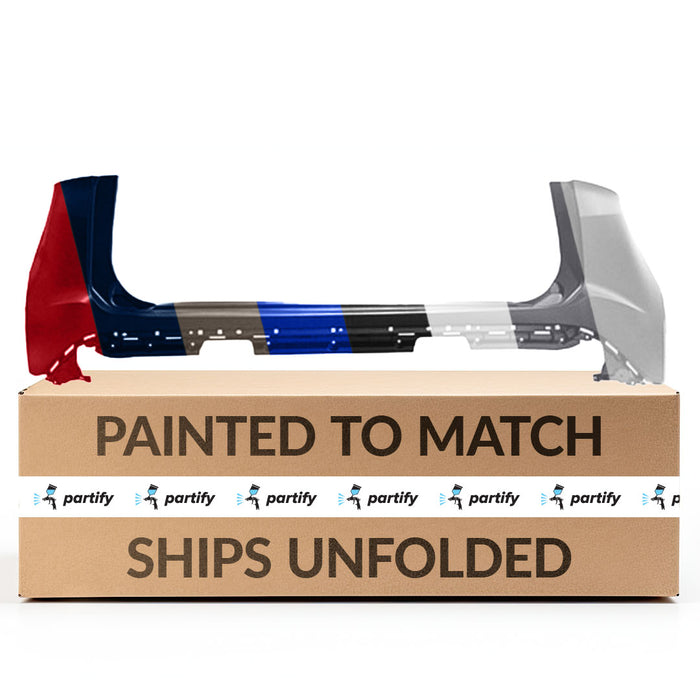 Ford Edge CAPA Certified Rear Bumper With Sensor Holes - FO1114106C