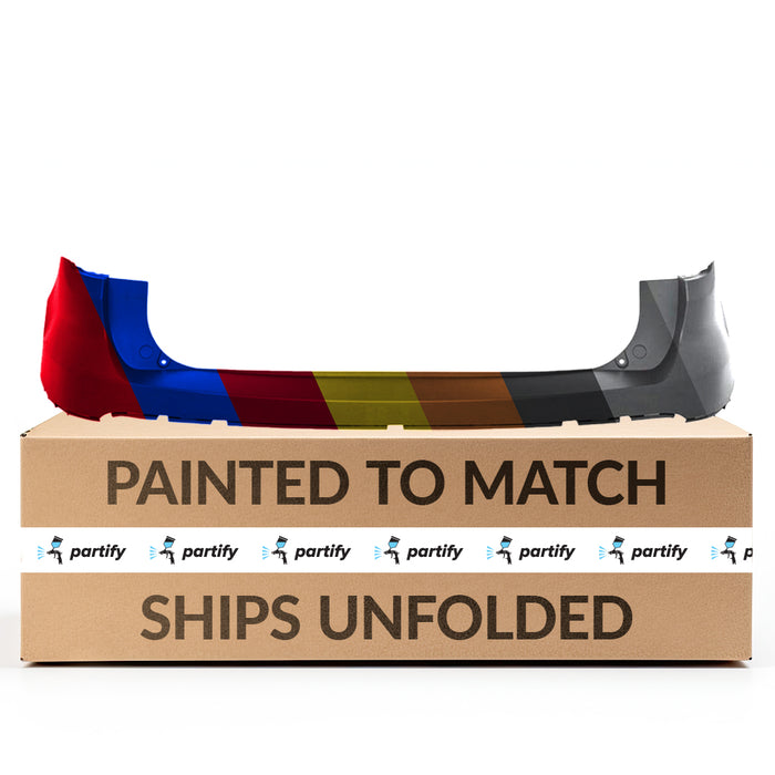 Ford Explorer OEM Rear Upper Bumper Without Sensor Holes - FB5Z17K835ADPTM