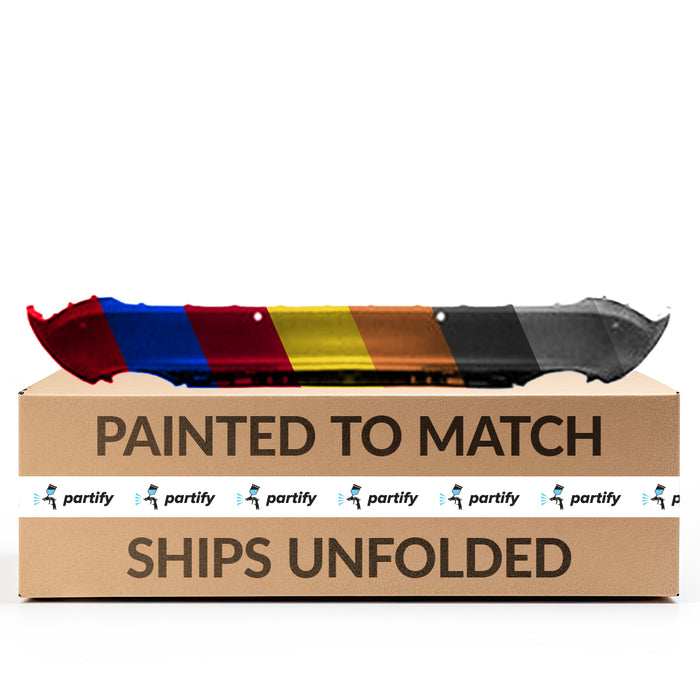 Parachoques trasero Ford Edge con certificación CAPA, con orificios para sensores, corte para enganche de remolque y sin orificio para gancho de remolque - FO1115114C