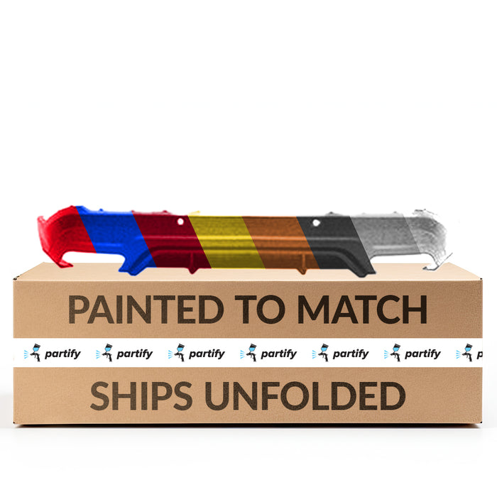 Parachoques trasero inferior OEM para Ford Edge Sport con orificios para sensores y sin orificio para gancho de remolque - FT4Z17K835FPTM