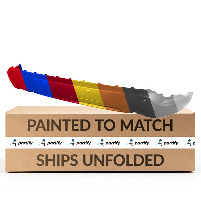 Parachoques trasero inferior para Ford Edge SE/SEL/ST-Line/Titanium sin paquete de remolque - FO1115152