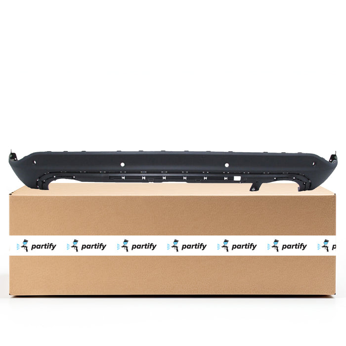 Lincoln Corsair Rear Lower Bumper With Sensor Holes - FO1115158