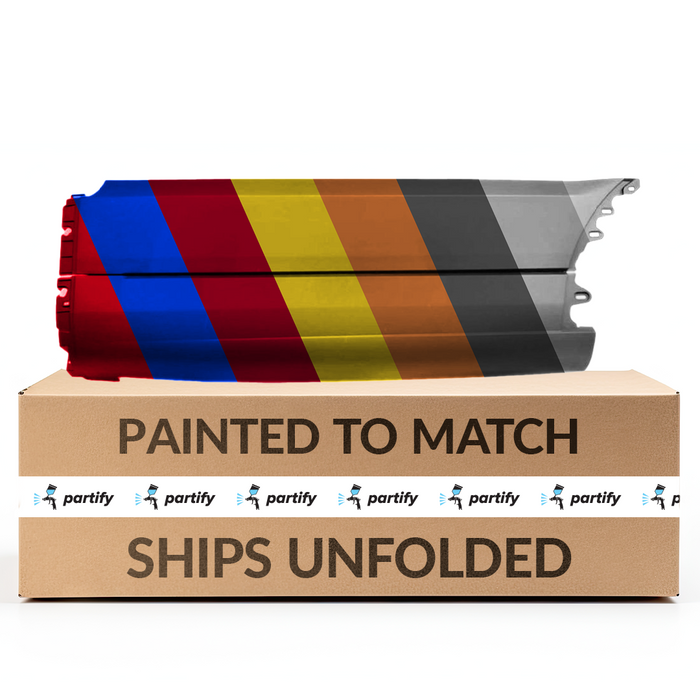 Ford Transit-150/Transit-250/Transit-350/Transit-350 HD Rear Passenger Side Bumper Extended Length From 9-4-18 Front Side Cover - FO1117110