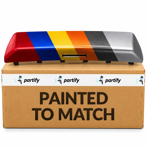 Partify painted-to-match tow hook cover graphic - FO1129103