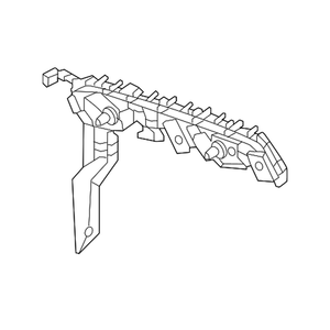 Rear Passenger Side Bumper Support image