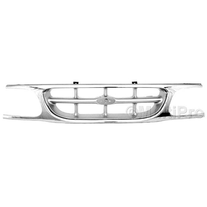 Ford Explorer Eddie Bauer/XL/XL Fleet/XLT Grille Chrome/ W/O Extensions Assembly - FO1200316